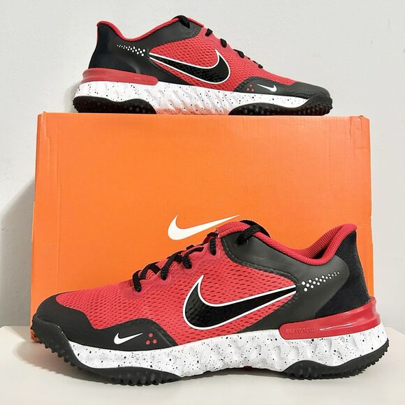 Nike Alpha Huarache Elite 3 Turf “University Red” Men’s Size 10.5 Baseball Shoes - Picture 1 of 8